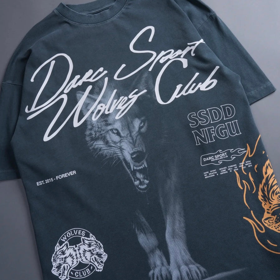 WOLVES CLUB - FROM THE SHADOWS PREMIUM OVERSIZED TEE
