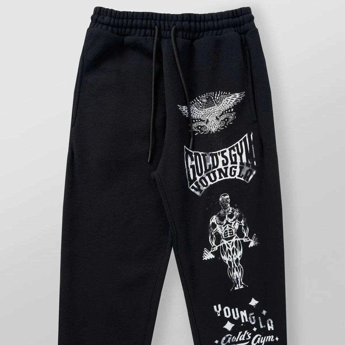 YOUNGLA 2143 GOLDS GYM INMORTAL JOGGER