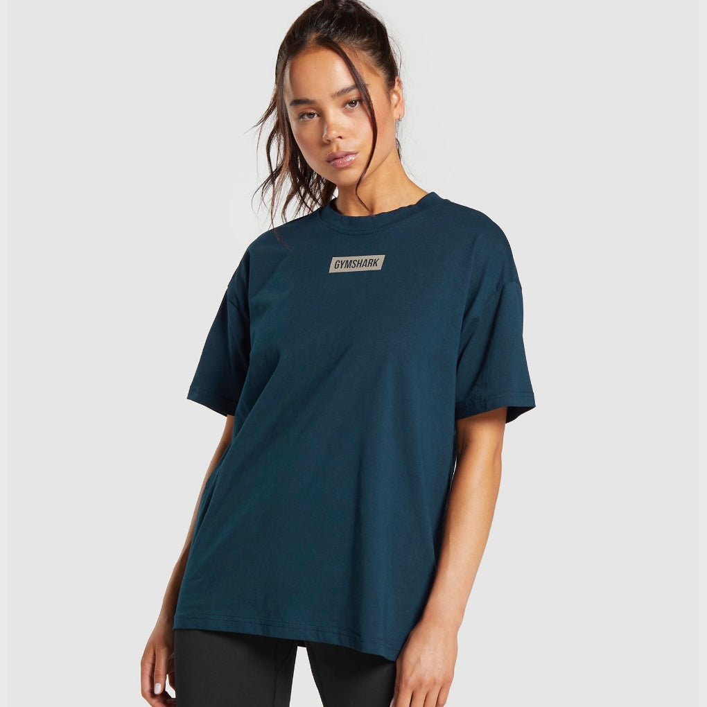 GYMSHARK - BLOCK OVERSIZED T-SHIRT