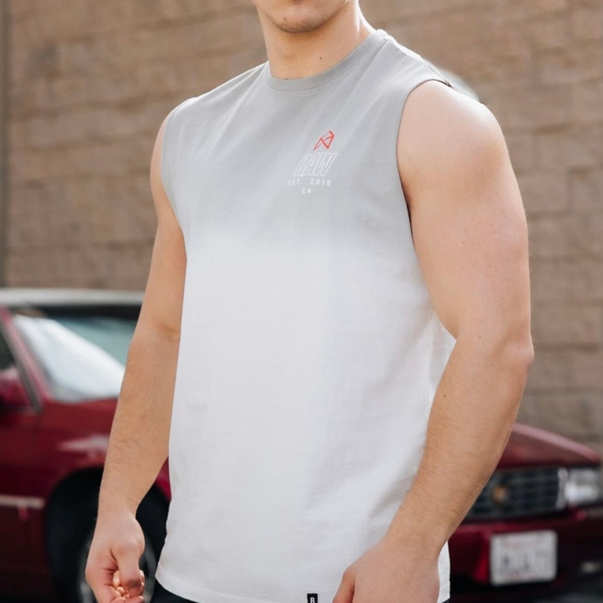 RAWGEAR - DIP DYE MUSCLE TANK