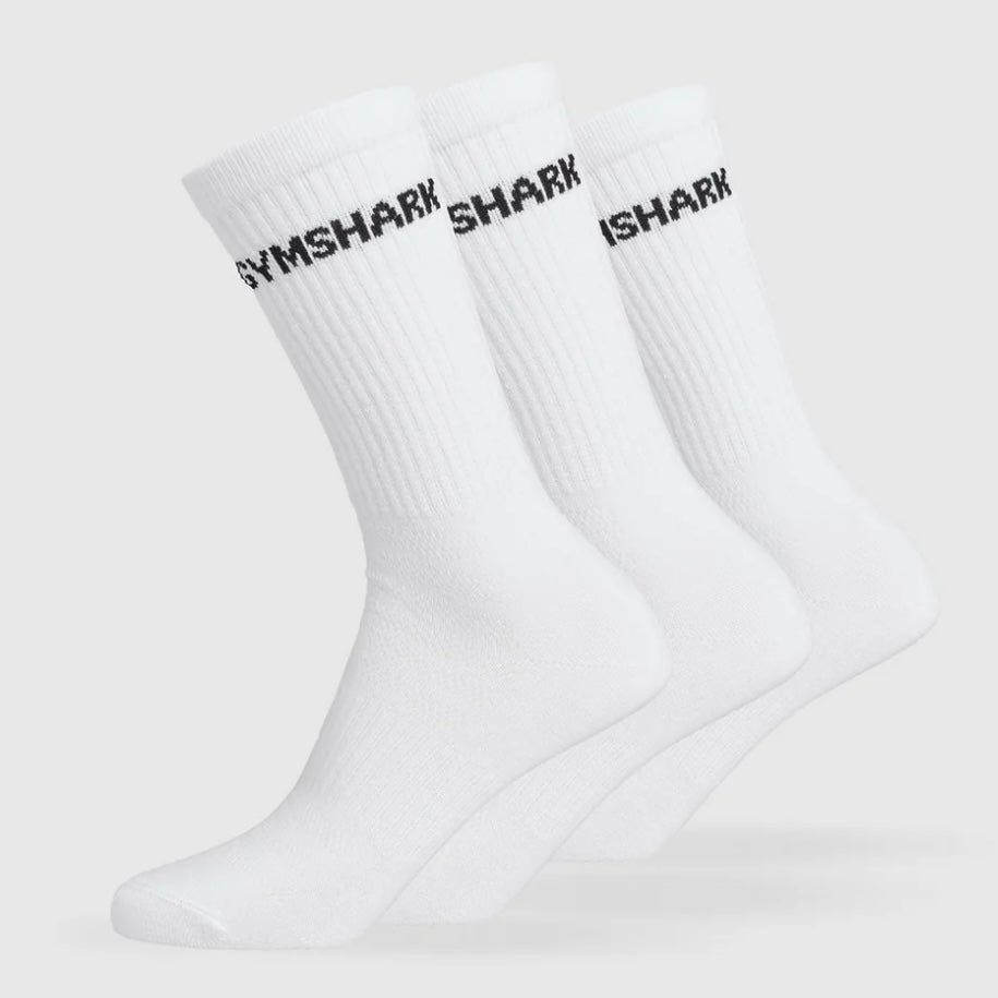 GYMSHARK - LITE CREW SOCK 3PK