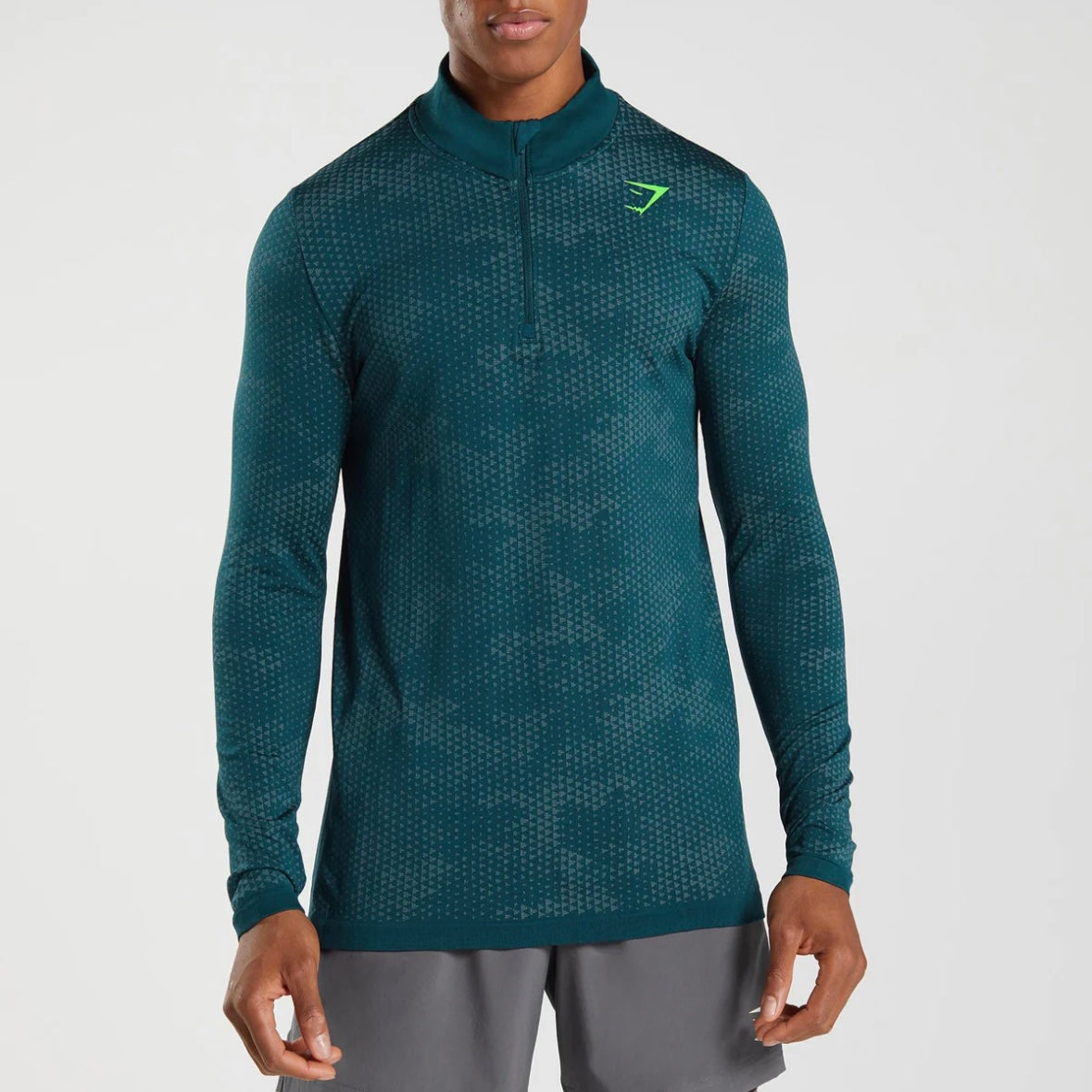 GYMSHARK - SPORT SEAMLESS 1/4 ZIP