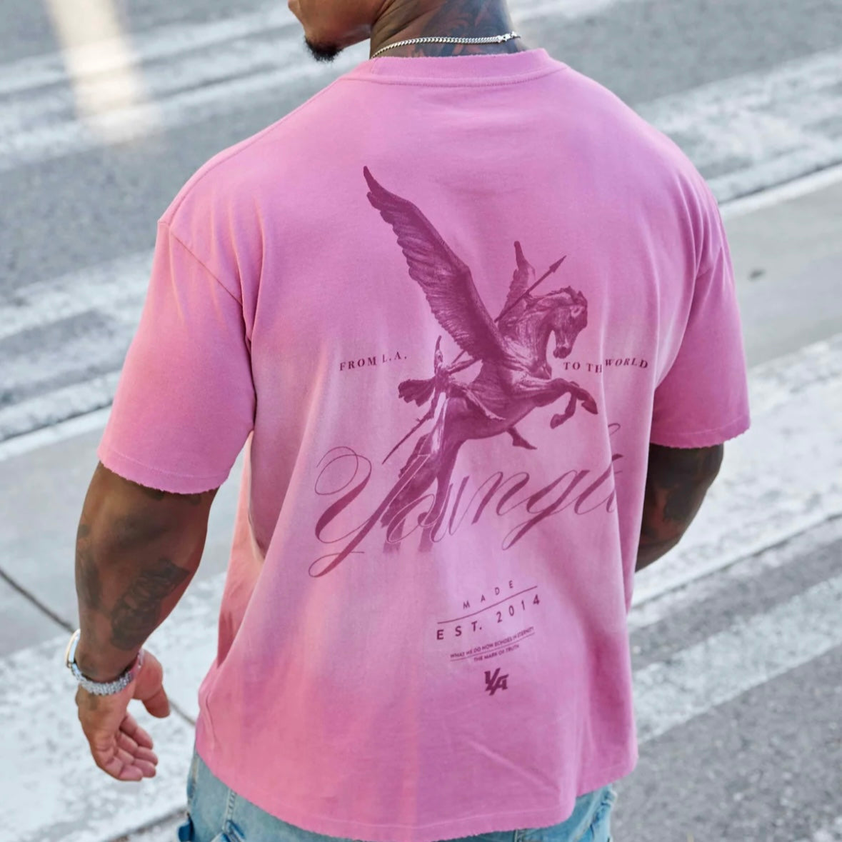 YOUNGLA - 4118 WARRIOR TEES