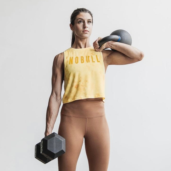 NOBULL - HIGH-NECK TIE-DYE TANK