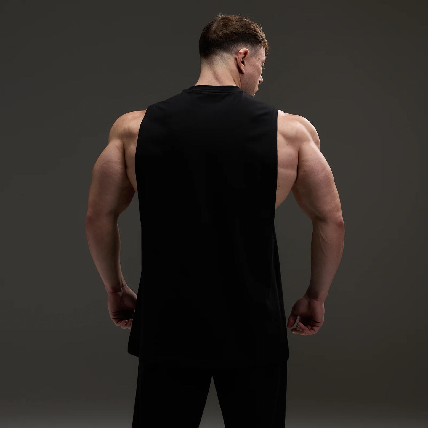 Vanquish - VQ X BAKI: BLACK BAKI SLEEVELESS T SHIRT