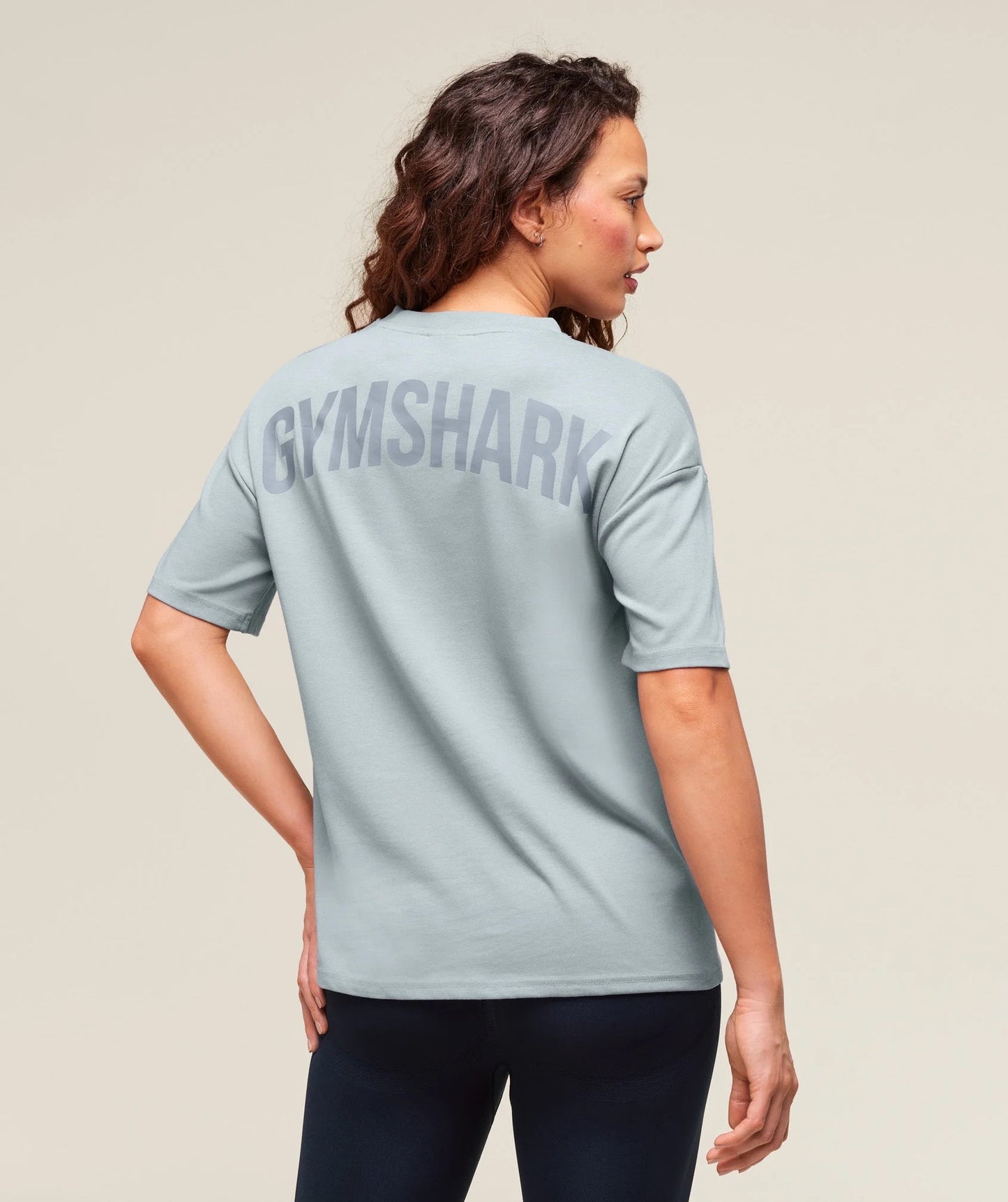 GYMSHARK - POWER OVERSIZED T-SHIRT