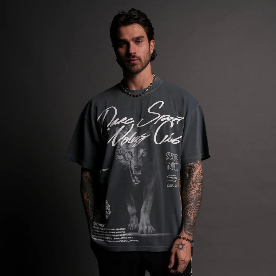 WOLVES CLUB - FROM THE SHADOWS PREMIUM OVERSIZED TEE