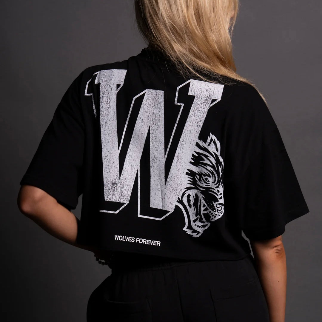 WOLVES CLUB - OUR STAMP PREMIUM OVERSIZED (CROPPED) TEE