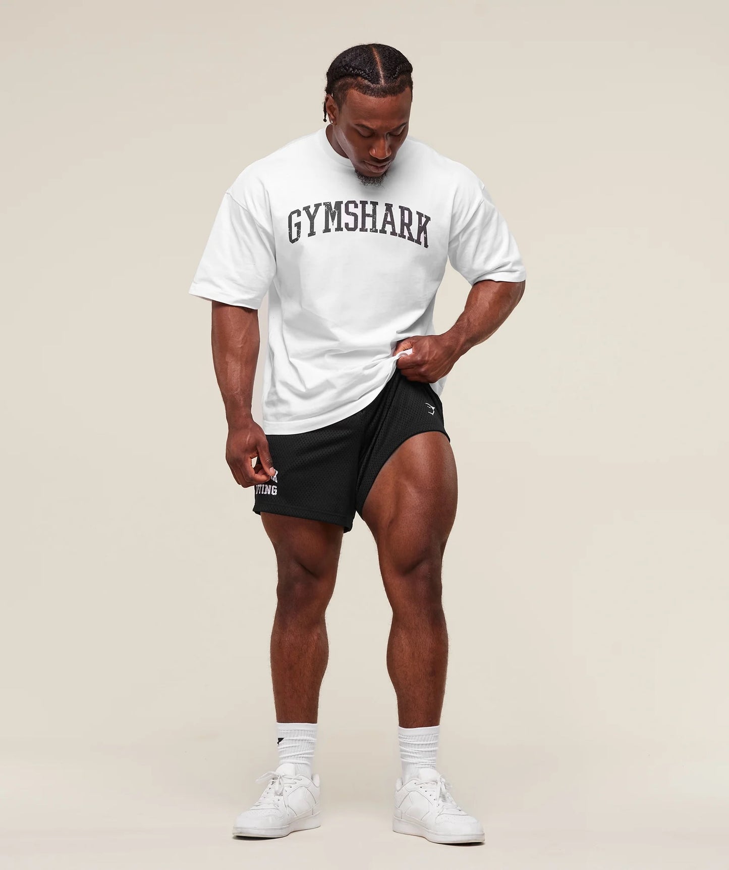 GYMSHARK - LIFTING MESH 5" SHORTS