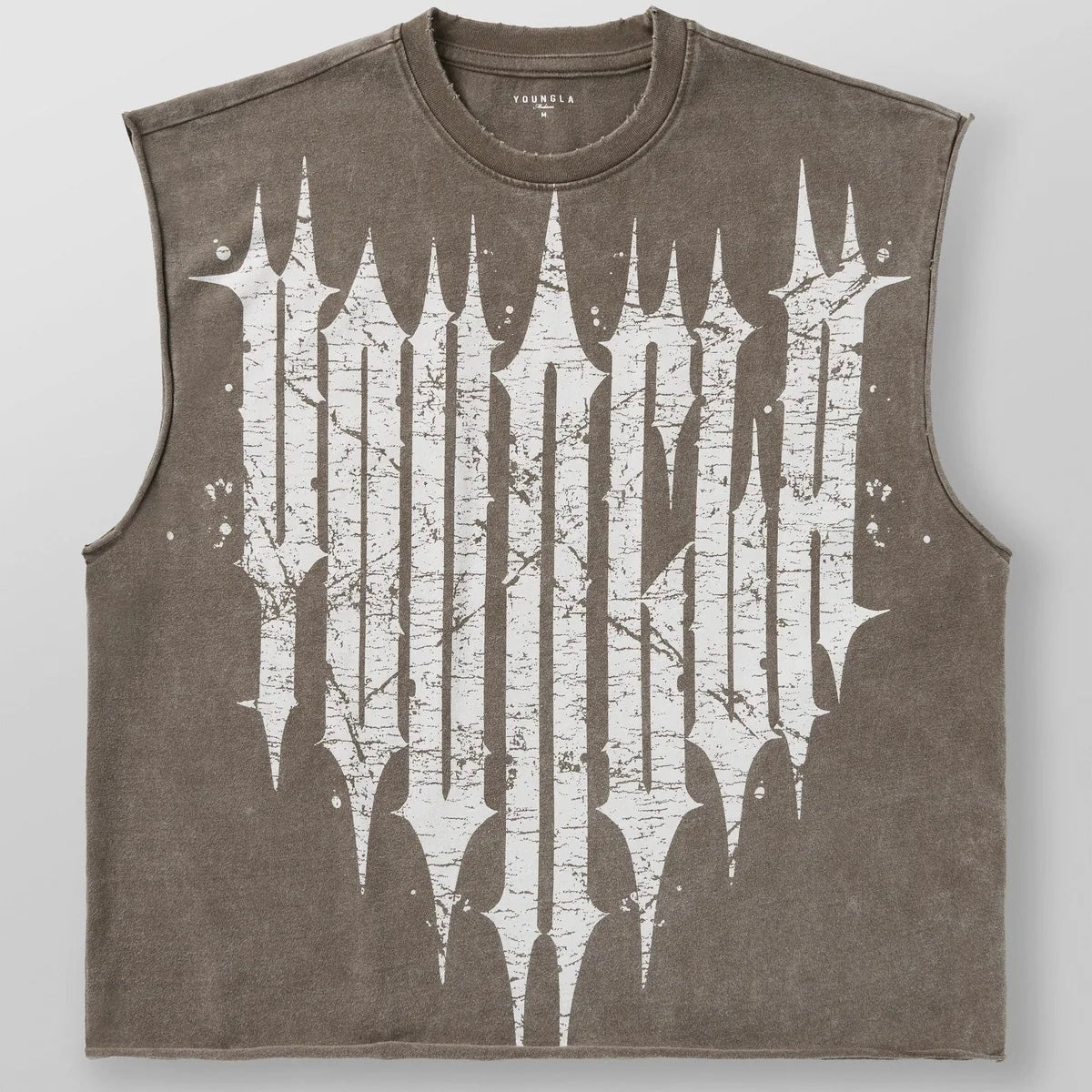 YOUNGLA - 3021 REVENG CROP CUT OFFS