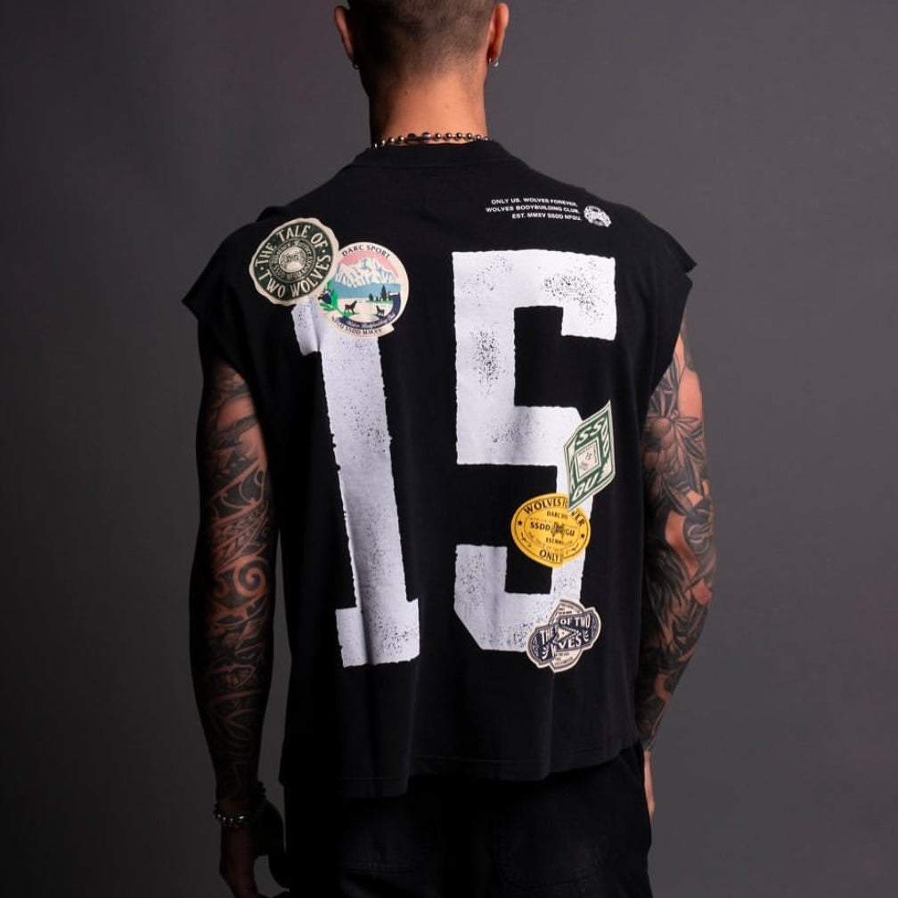 WOLVES CLUB - RENOWNED PREMIUM VINTAGE BOX CUT MUSCLE TEE