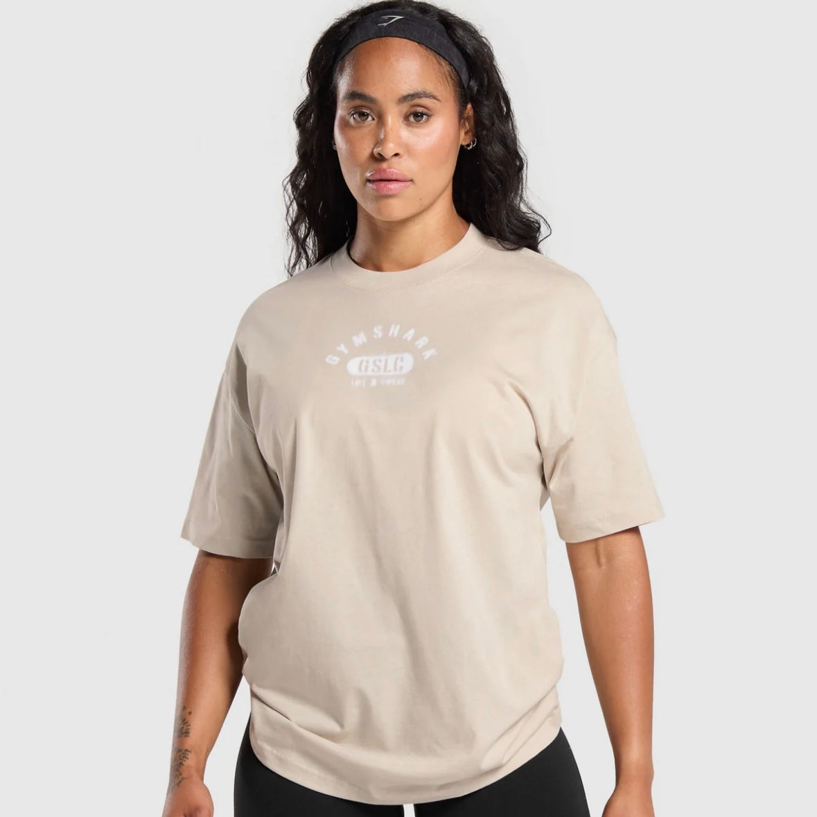 GYMSHARK - ATH DEPT OVERSIZED T-SHIRT