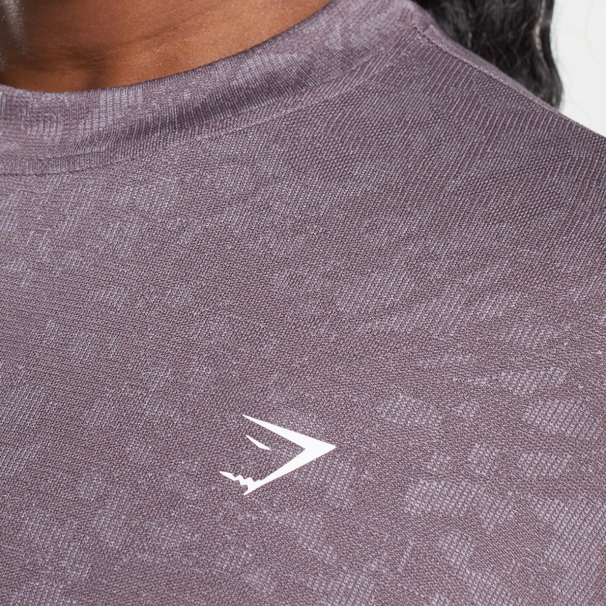 GYMSHARK - ADAPT ANIMAL SEAMLESS LONG SLEEVE TOP