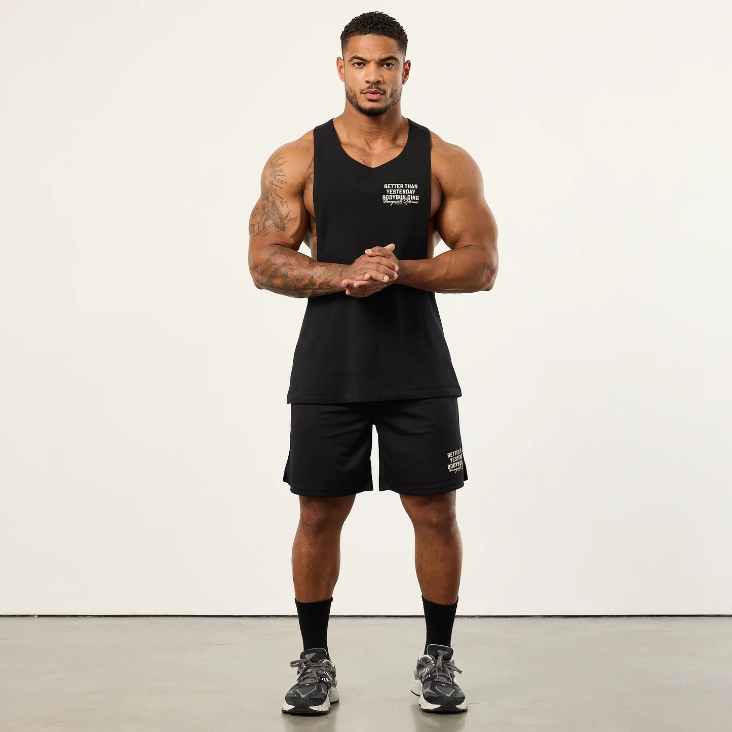 VANQUISH - BODYBUILDING MESH SHORTS