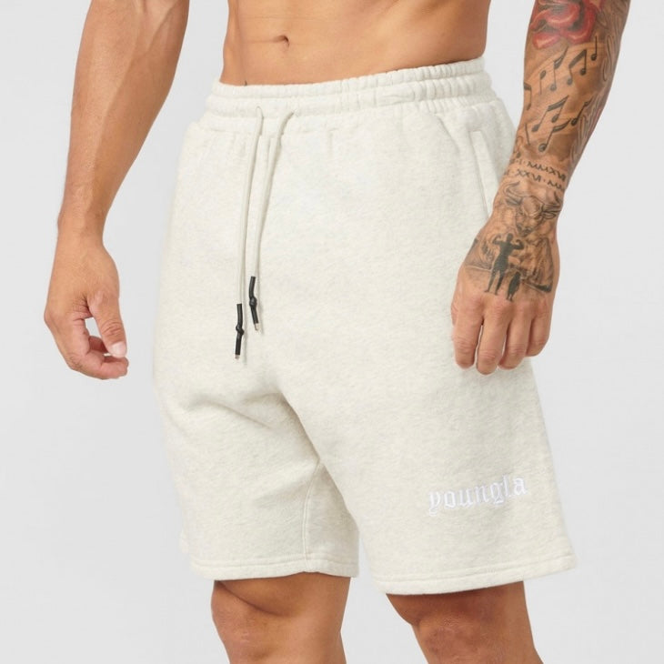 YOUNGLA - 112 BAGGY SWEAT SHORTS