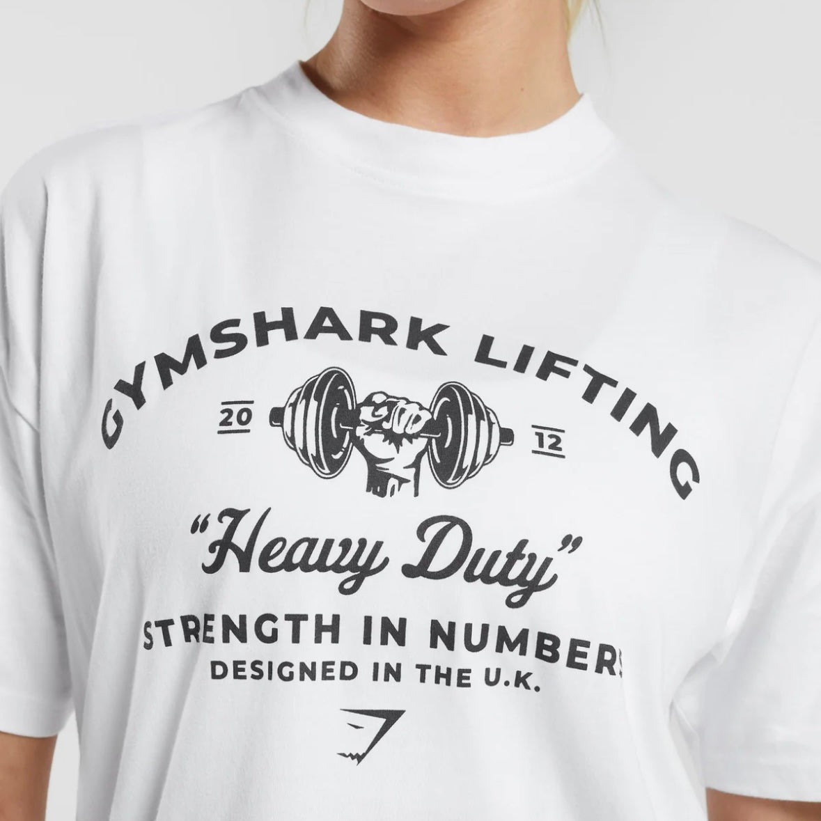 GYMSHARK - HEAVY DUTY OVERSIZED T-SHIRT