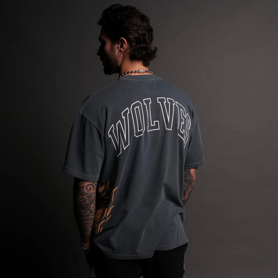 WOLVES CLUB - FROM THE SHADOWS PREMIUM OVERSIZED TEE