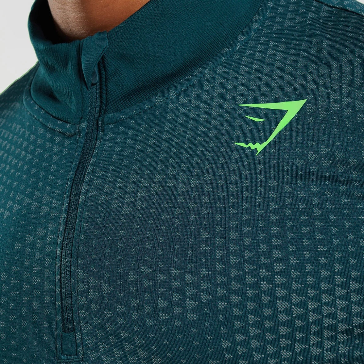 GYMSHARK - SPORT SEAMLESS 1/4 ZIP