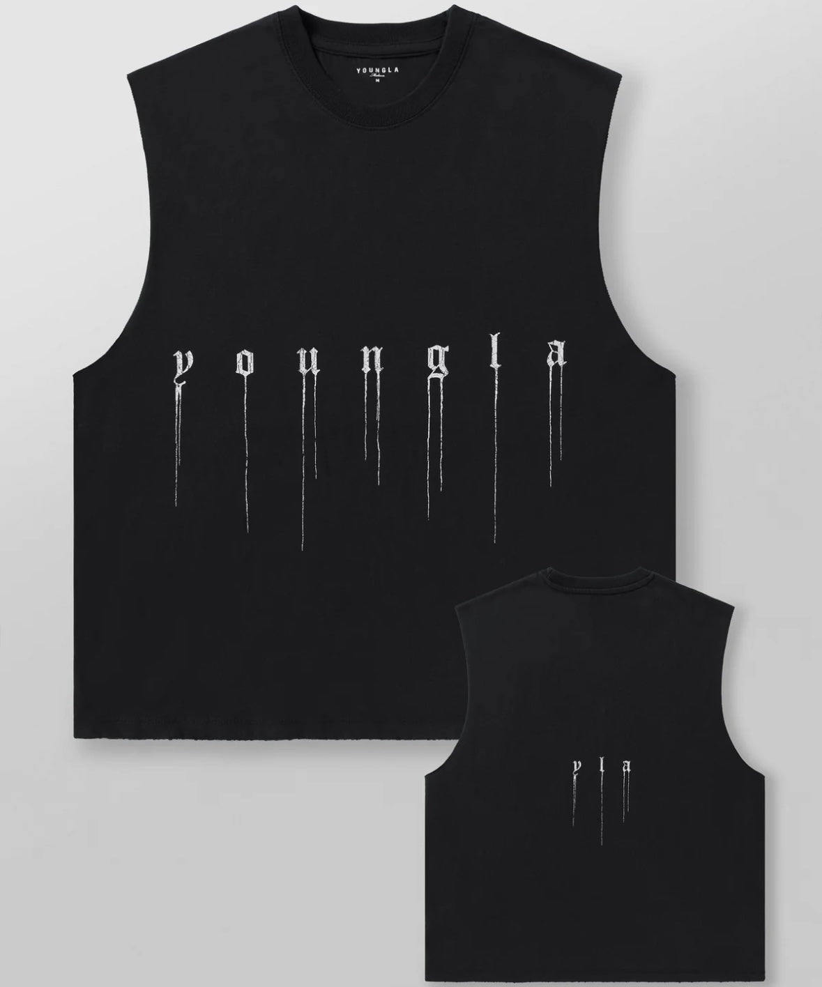 YOUNGLA - 3043 BLACKLETTER TANKS