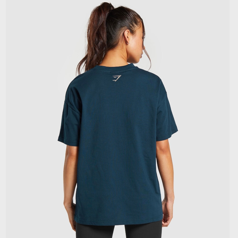 GYMSHARK - BLOCK OVERSIZED T-SHIRT