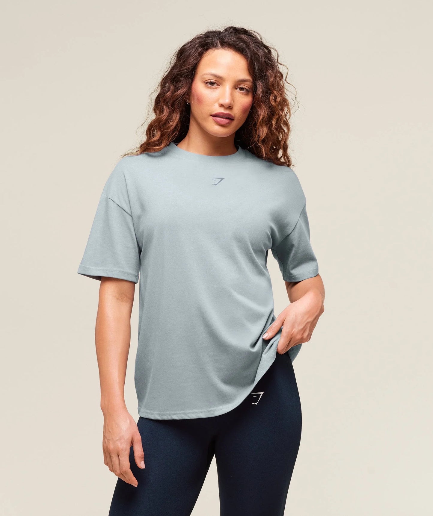 GYMSHARK - POWER OVERSIZED T-SHIRT