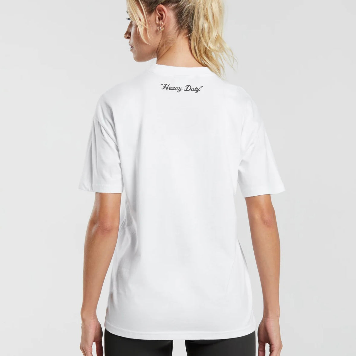 GYMSHARK - HEAVY DUTY OVERSIZED T-SHIRT