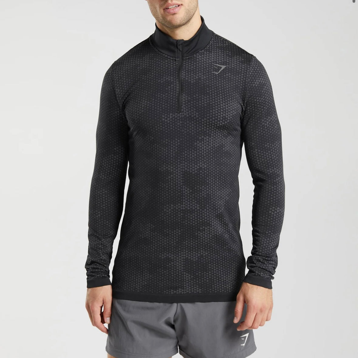 GYMSHARK - SPORT SEAMLESS 1/4 ZIP