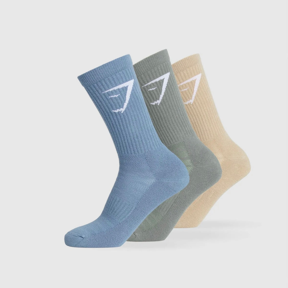 GYMSHARK - CREW SOCKS 3PK