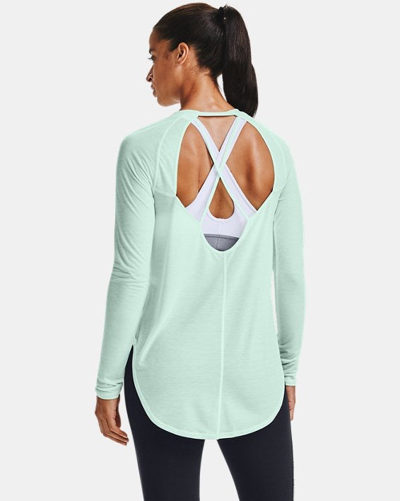 UNDER ARMOUR - UA BREATHE LONG SLEEVE TEE