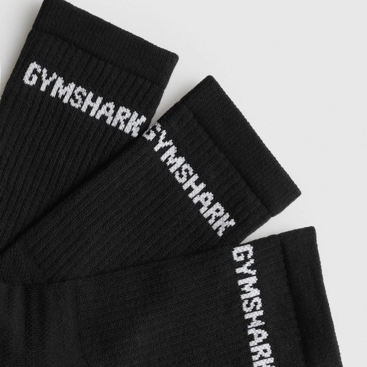 GYMSHARK - LITE CREW SOCK 3PK