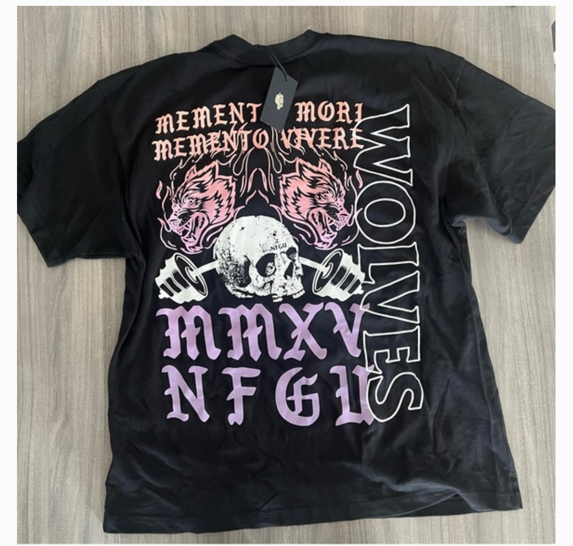 WOLVES CLUB - YESTERDAY’S GONE “PREMIUM” OVERSIZED TEE