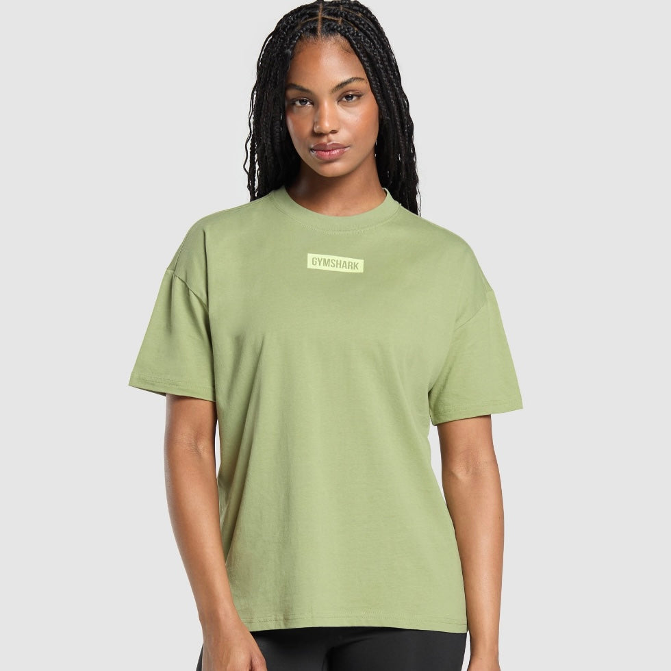 GYMSHARK - BLOCK OVERSIZED T-SHIRT