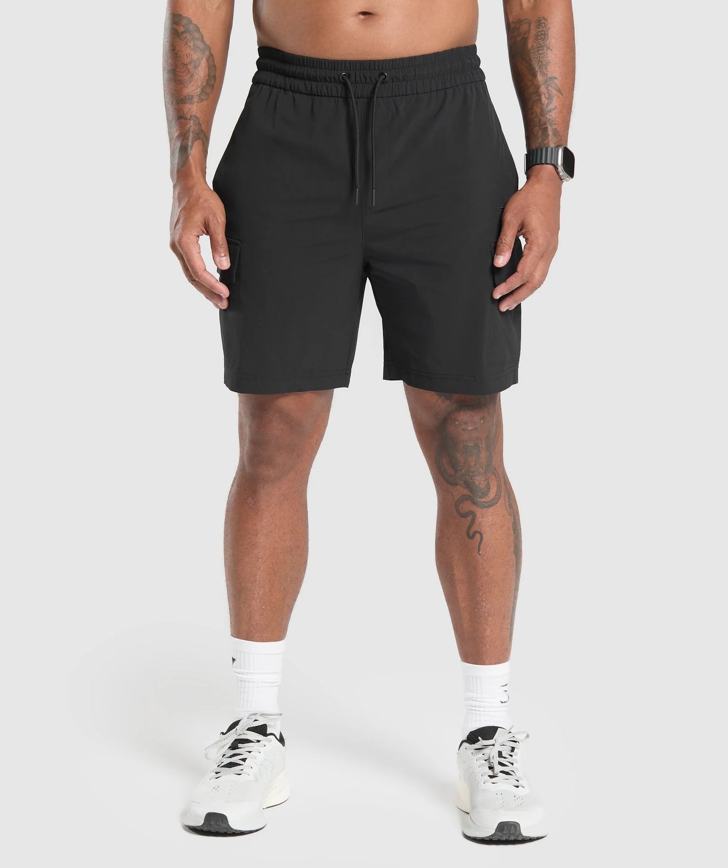 GYMSHARK - STRETCH WOVEN CARGO SHORTS