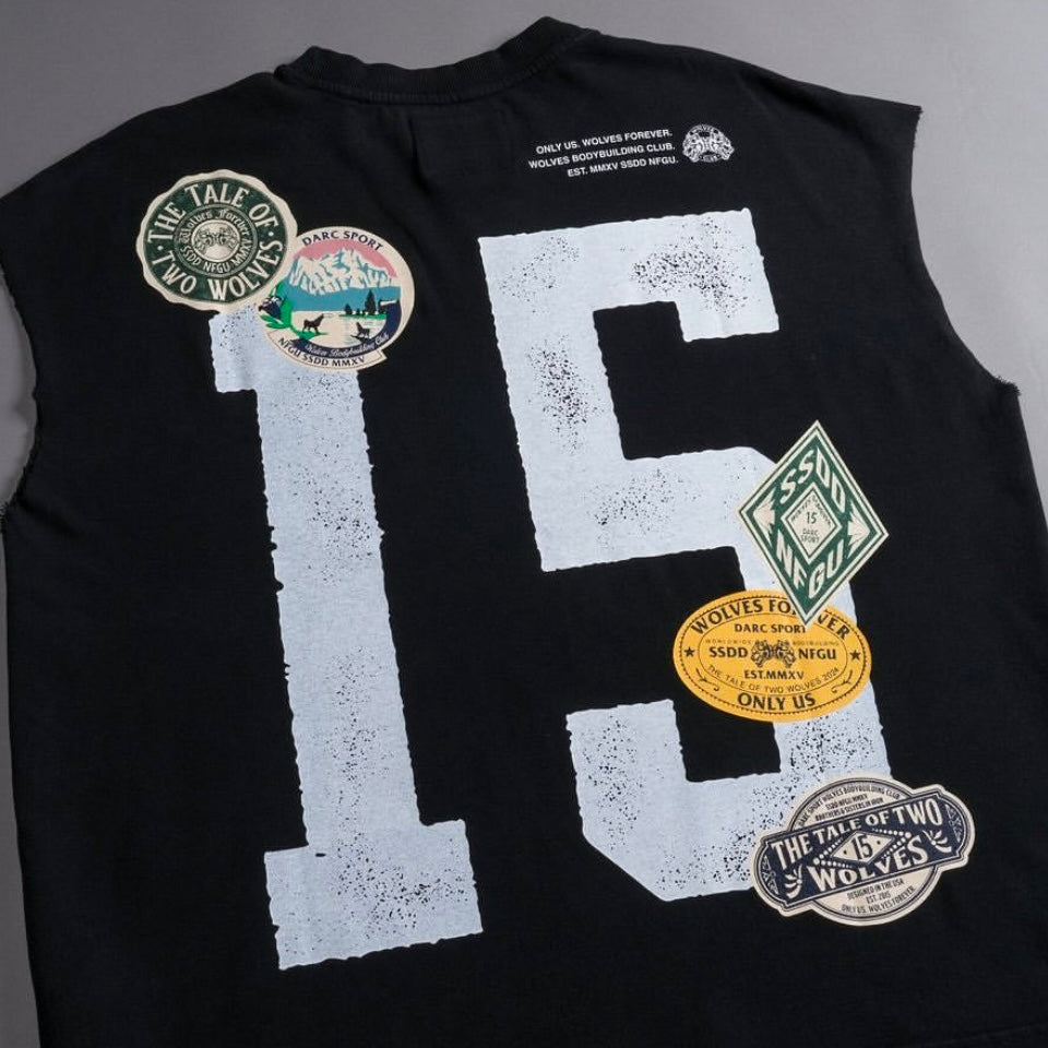 WOLVES CLUB - RENOWNED PREMIUM VINTAGE BOX CUT MUSCLE TEE