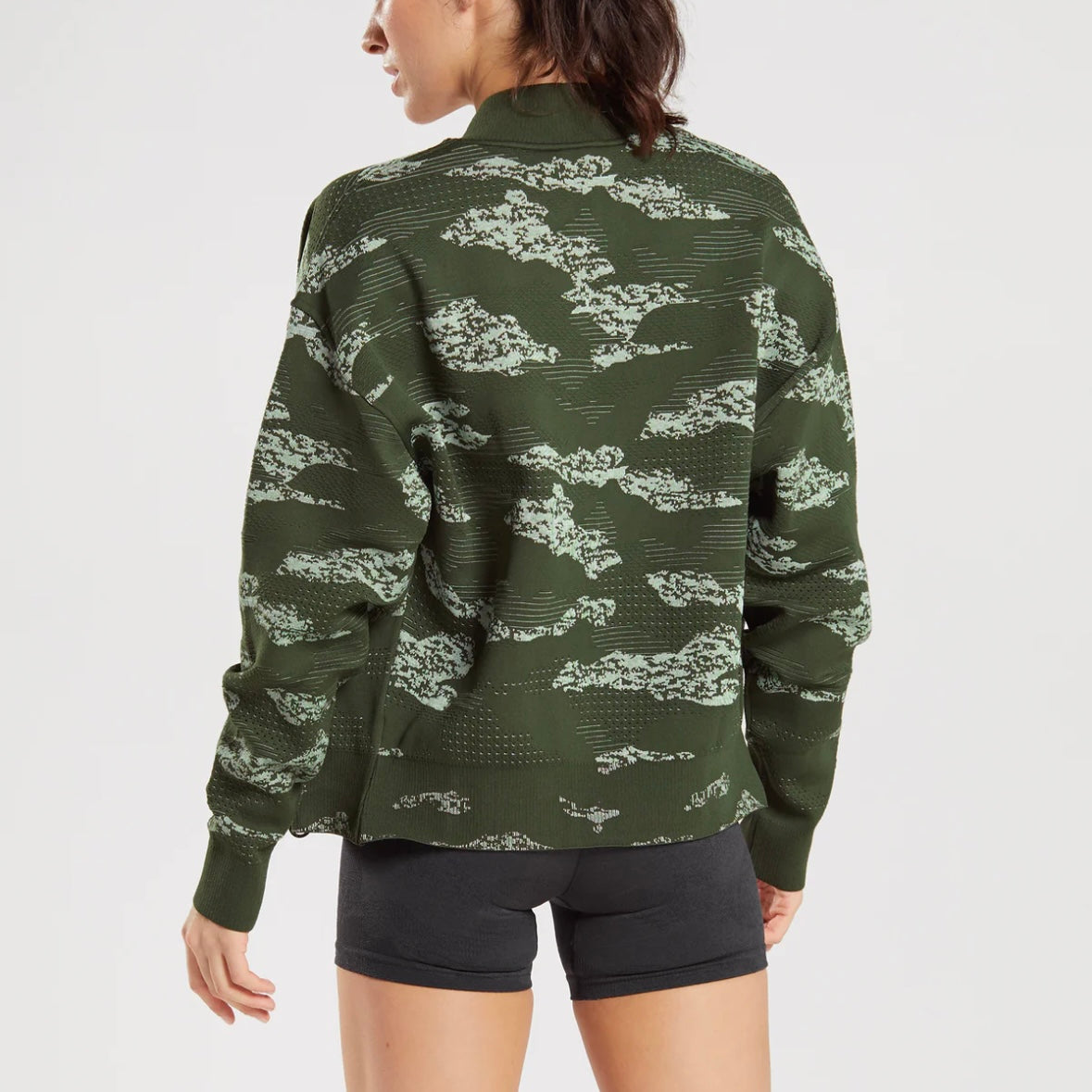 GYMSHARK - ADAPT CAMO SEAMLESS TRACK JACKET