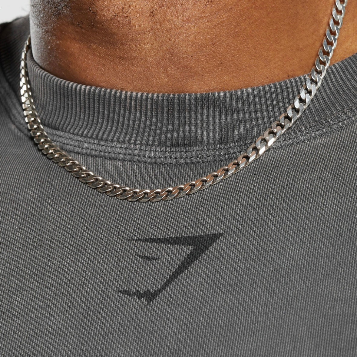 GYMSHARK - HERITAGE WASHED CREW
