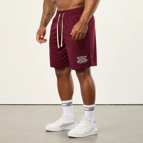 VANQUISH - BODYBUILDING MESH SHORTS