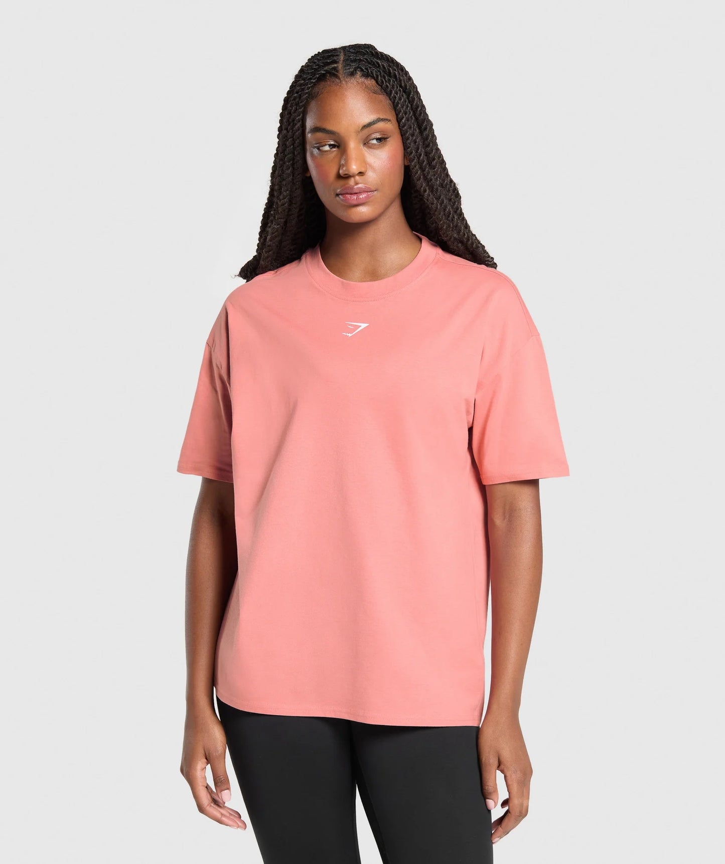GYMSHARK - FRACTION OVERSIZED T-SHIRT