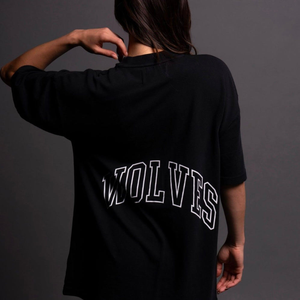 WOLVES CLUB - EYES OF THE STORM PREMIUM OVERSIZED UNISEX TEE