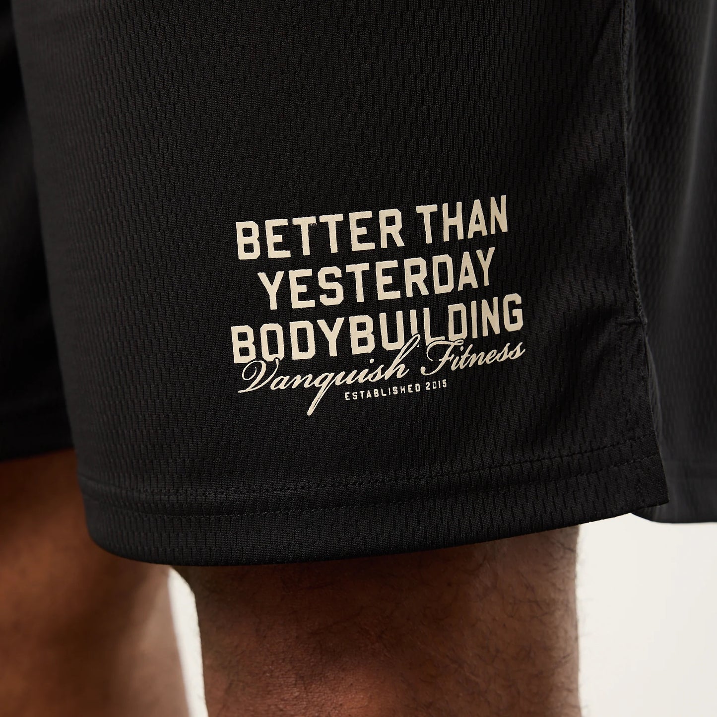 VANQUISH - BODYBUILDING MESH SHORTS