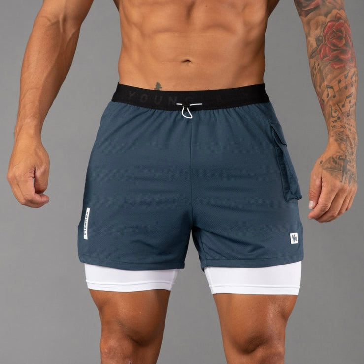 YOUNGLA - 121 PERFORMANCE LINE COMPRESSION SHORTS