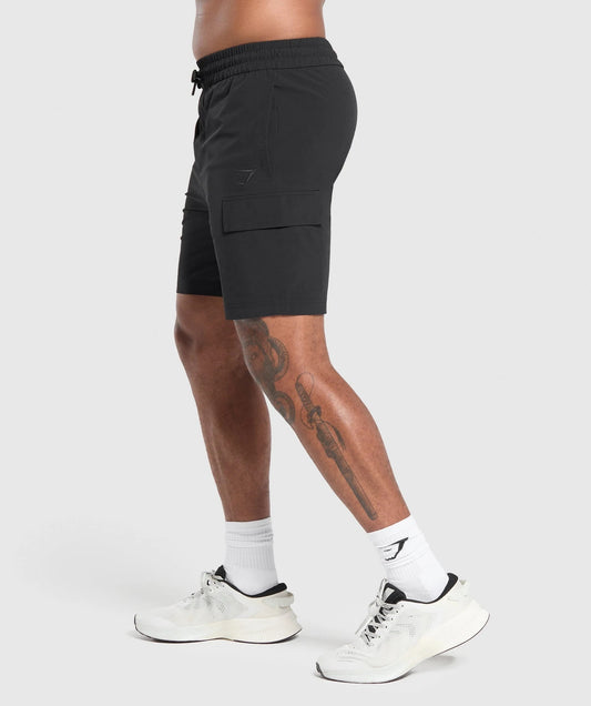 GYMSHARK - STRETCH WOVEN CARGO SHORTS