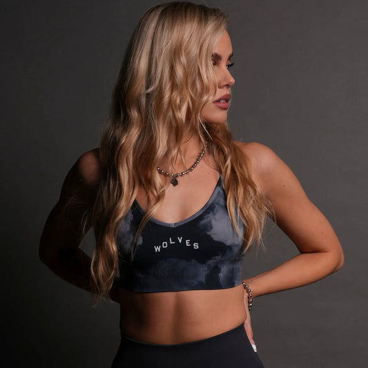 WOLVES CLUB - WOLVES PYRAMID EVERSON SEAMLESS SPORTS BRA