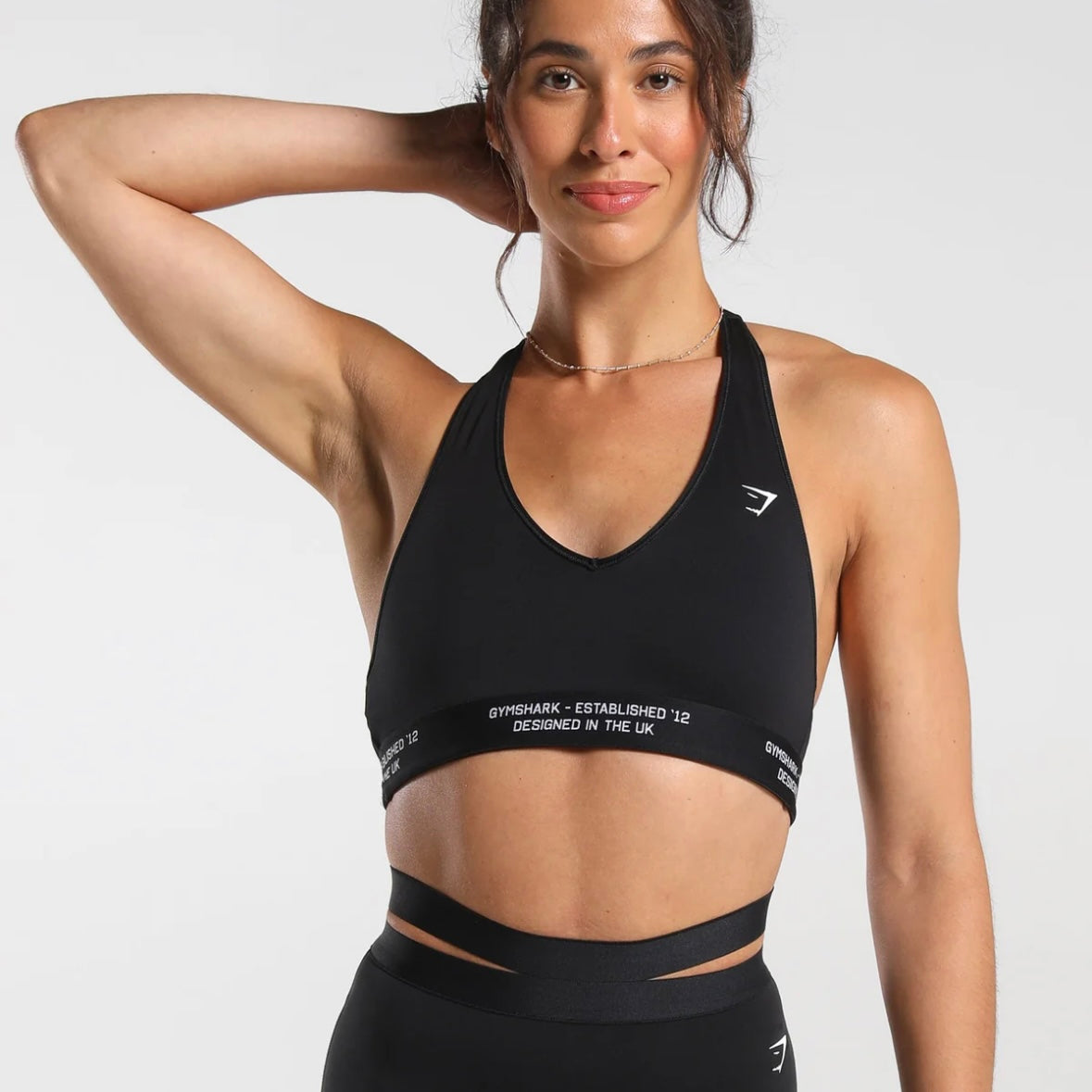 GYMSHARK - REVERSIBLE HALTERNECK SPORTS BRA
