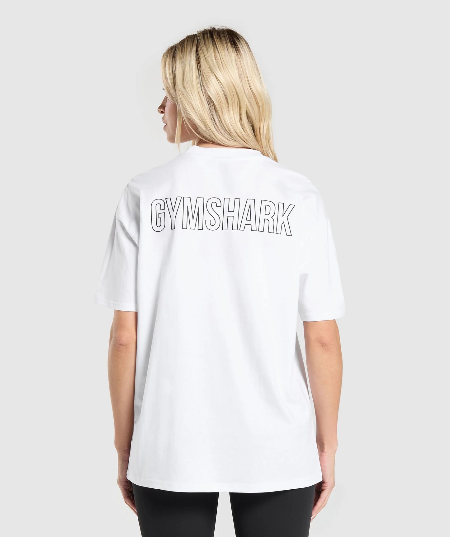 Gymshark - TRACE GRAPHIC OVERSIZED T-SHIRT