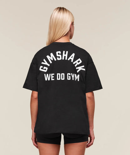 GYMSHARK - WE DO GYM GRAPHIC OVERSIZED T-SHIRT