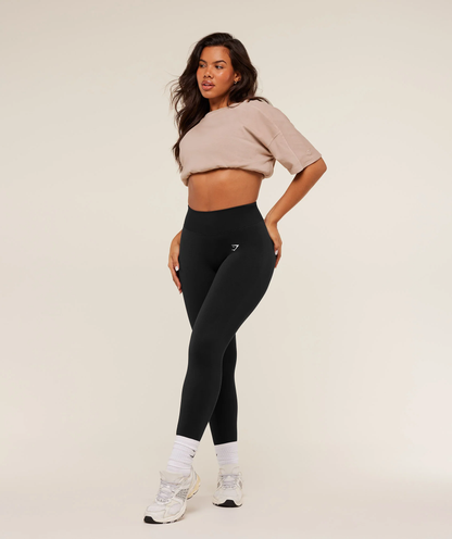 Gymshark - PUMP COVER STRUCTURED FLEECE TOP