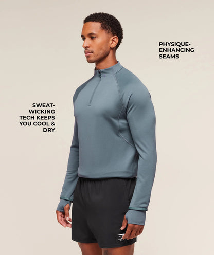 Gymshark - RUNNING 1/4 ZIP