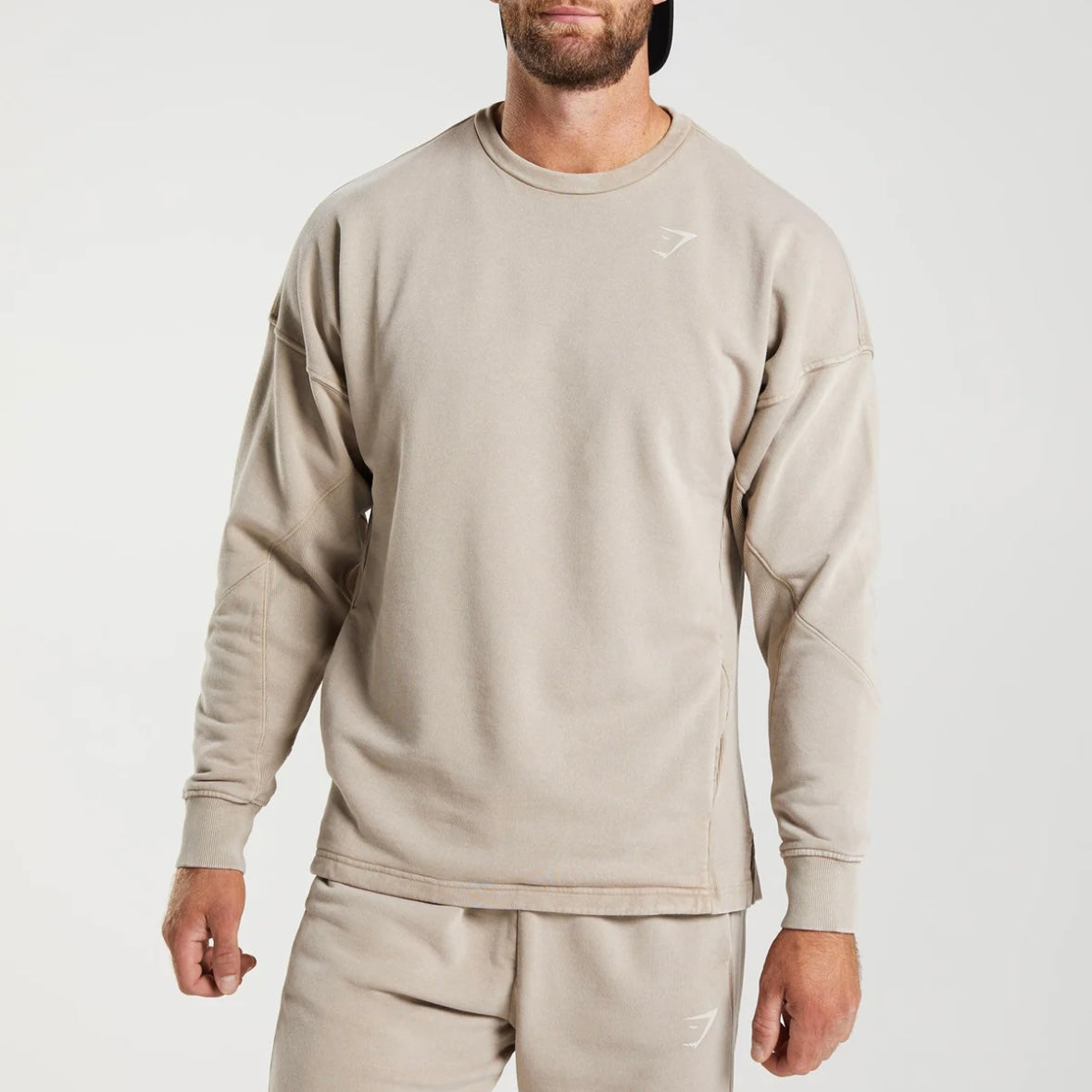 GYMSHARK - POWER WASHED CREW