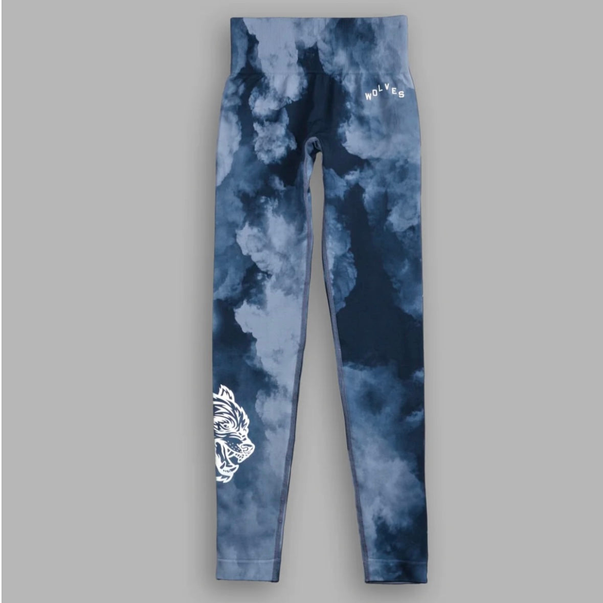WOLVES CLUB - WOLVES PYRAMID EVERSON SEAMLESS SCRUNCH LEGGINGS
